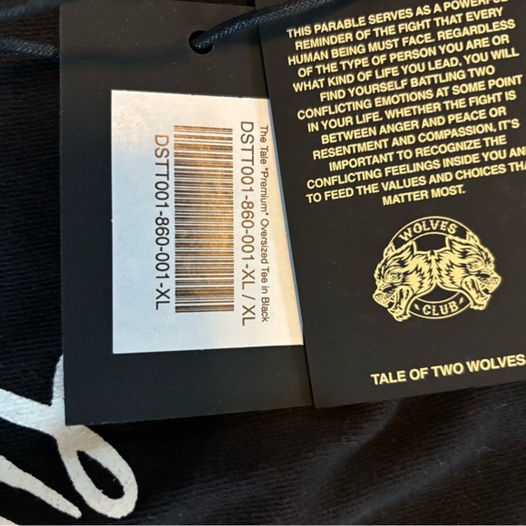 Darc Sport Black Wolves Graphic Tee - Picture 4 of 6